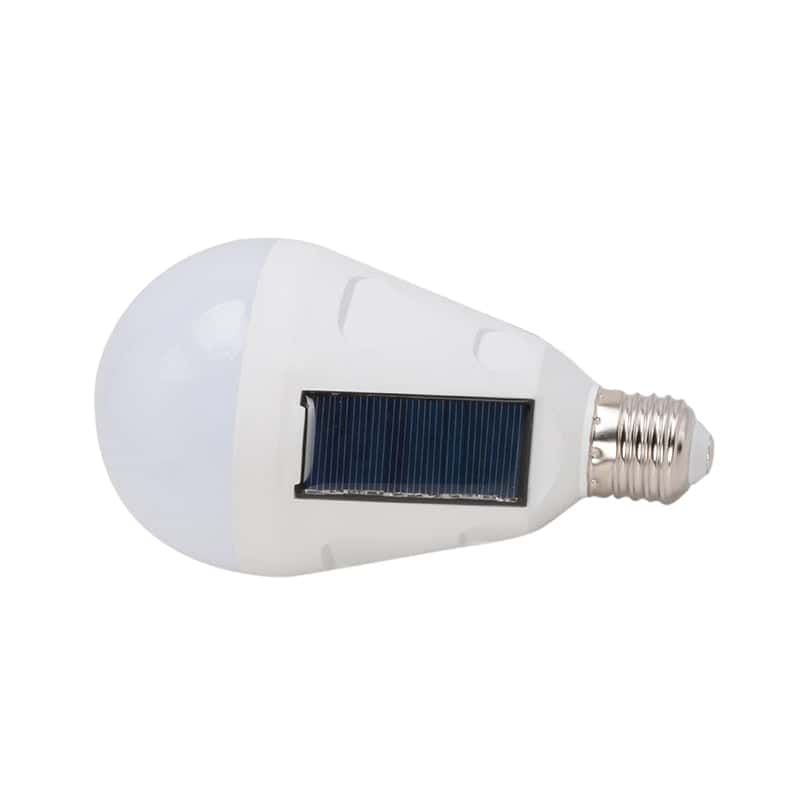 Glödlampa Solcell Hängande "Trippel Panel" - Bild 2