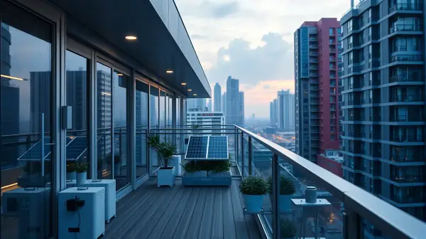 Kit Solaire de Balcon : Accessoires Plug & Play et Branchement