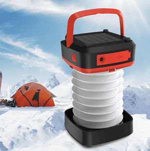 Lampe Solaire Camping Mini Compact Pliable
