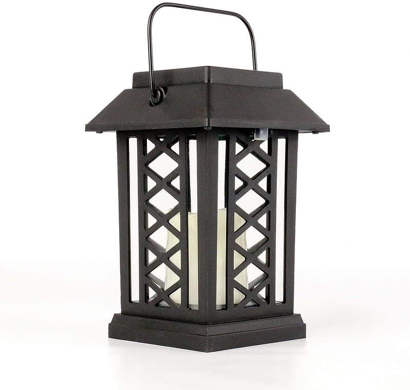 Lanterne Solaire "Design Noire En X" – Image 5