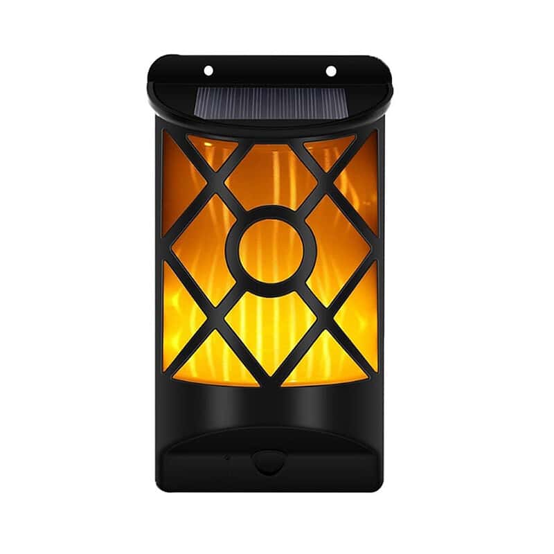 Applique Murale Solaire Double Lampe Enflammé – Image 2