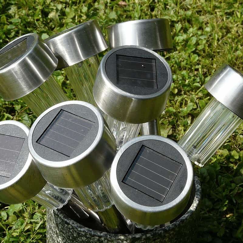 Balise Solaire Extérieure "10 Pièces Multicolore Inox" – Image 5
