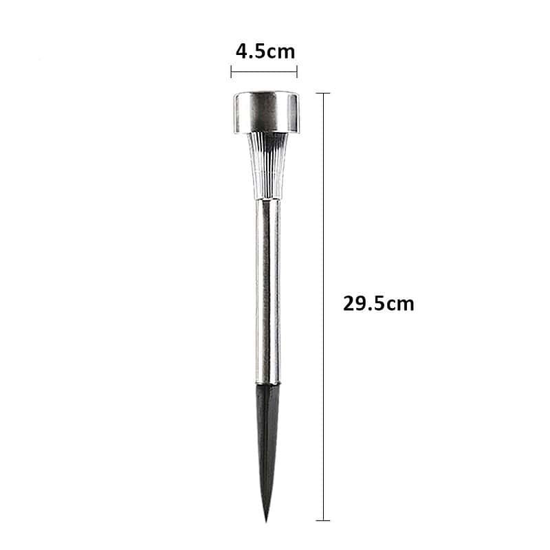 Balise Solaire Extérieure "10 Pièces Multicolore Inox" – Image 3