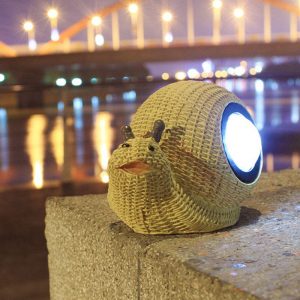 Animaux Solaire "Escargot Lumineux De Jardin"