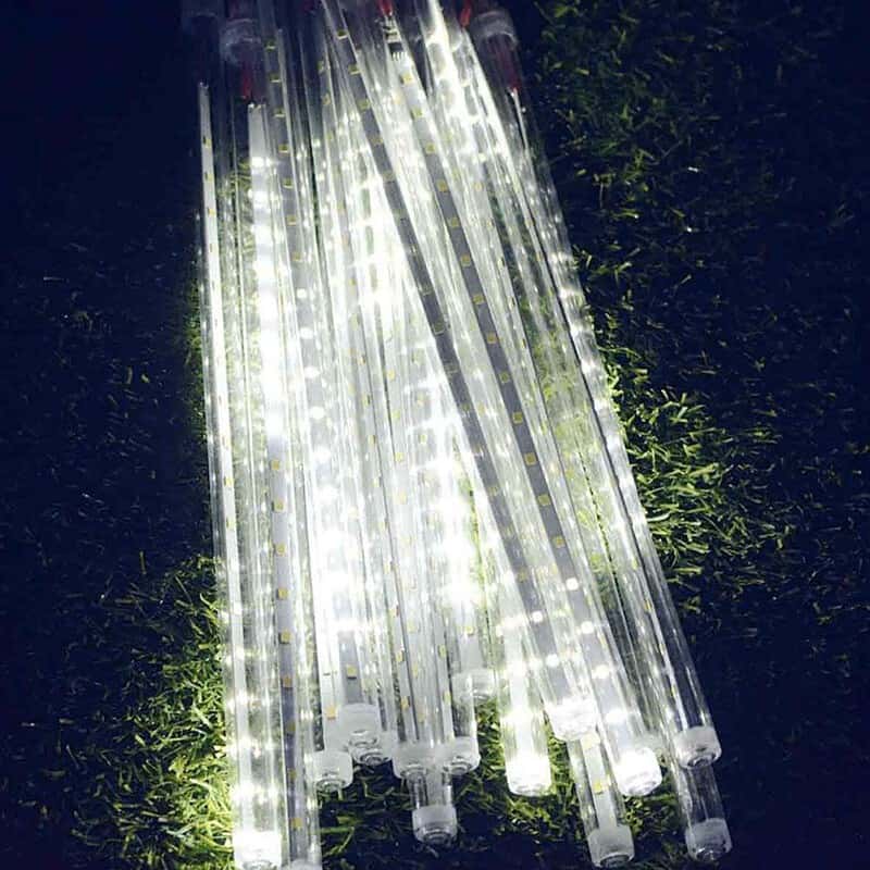 Guirlande Solaire 10 Tube Led Blanc