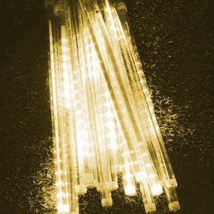 Guirlande Solaire 10 Tube Led Jaune