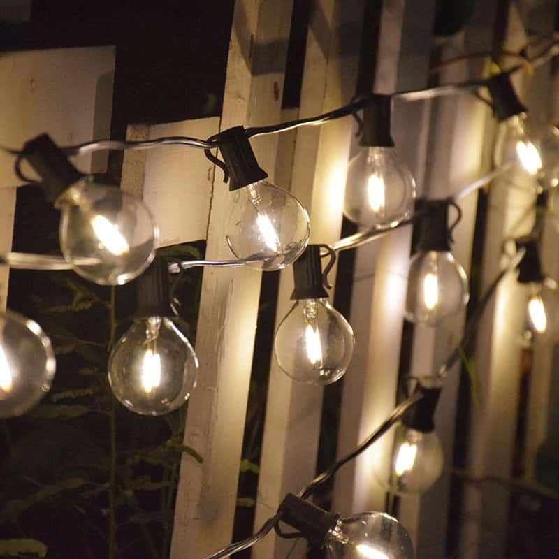 Guirlande Solaire 25 Ampoules Led G40 – Image 2