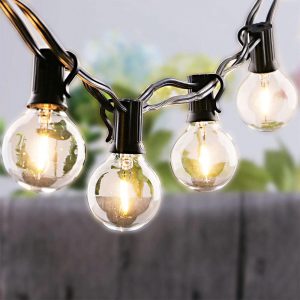 Guirlande Solaire 25 Ampoules Led G40