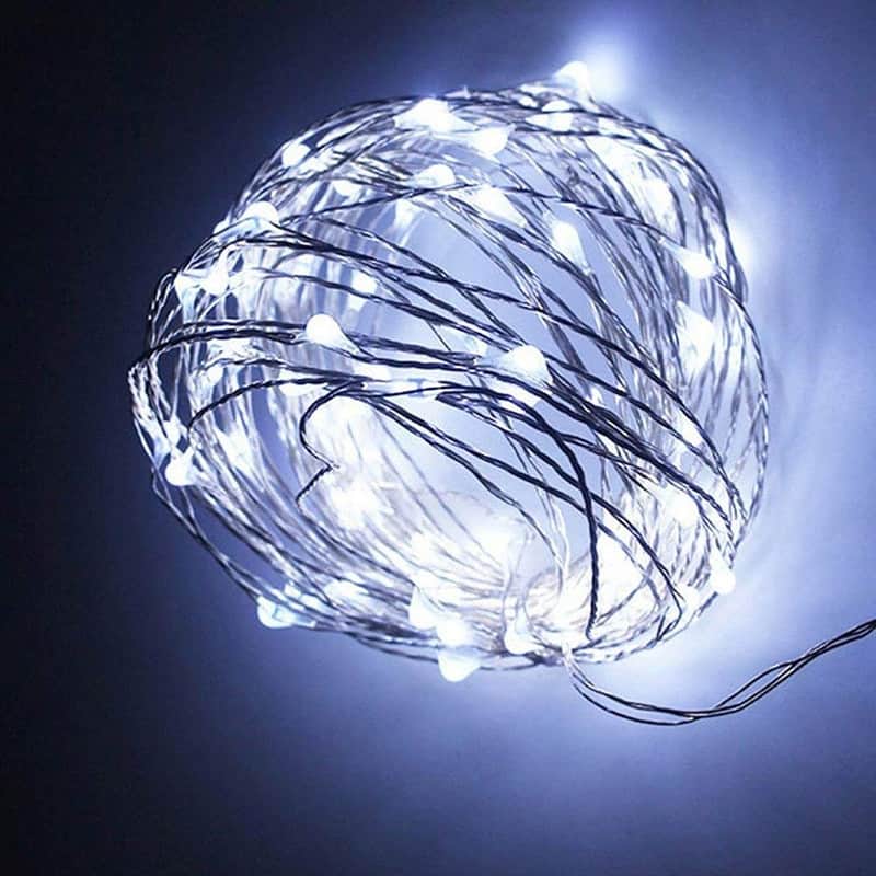 Guirlande Solaire "Fil De Cuivre 100 Led" – Image 2