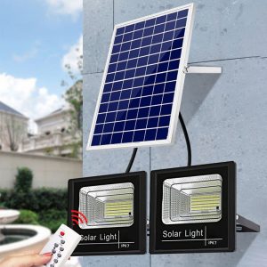 Projecteur Solaire Double Faisceau Large 65 W (Télécommande)