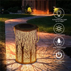 Lanterne Solaire "Arbre D'Érable"