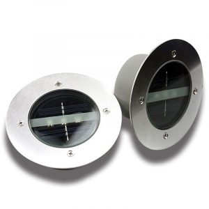 Balise Solaire Extérieure À Enterré (Inox)
