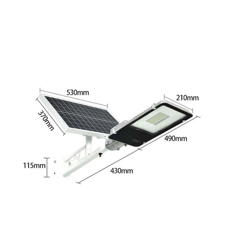 Lampadaire Solaire Extérieur 20/50/100 Watt – Image 2