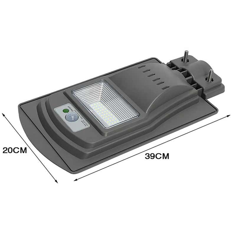 Lampadaire Solaire Triple Bloc Led Gris 20/40/60 Watt – Image 5
