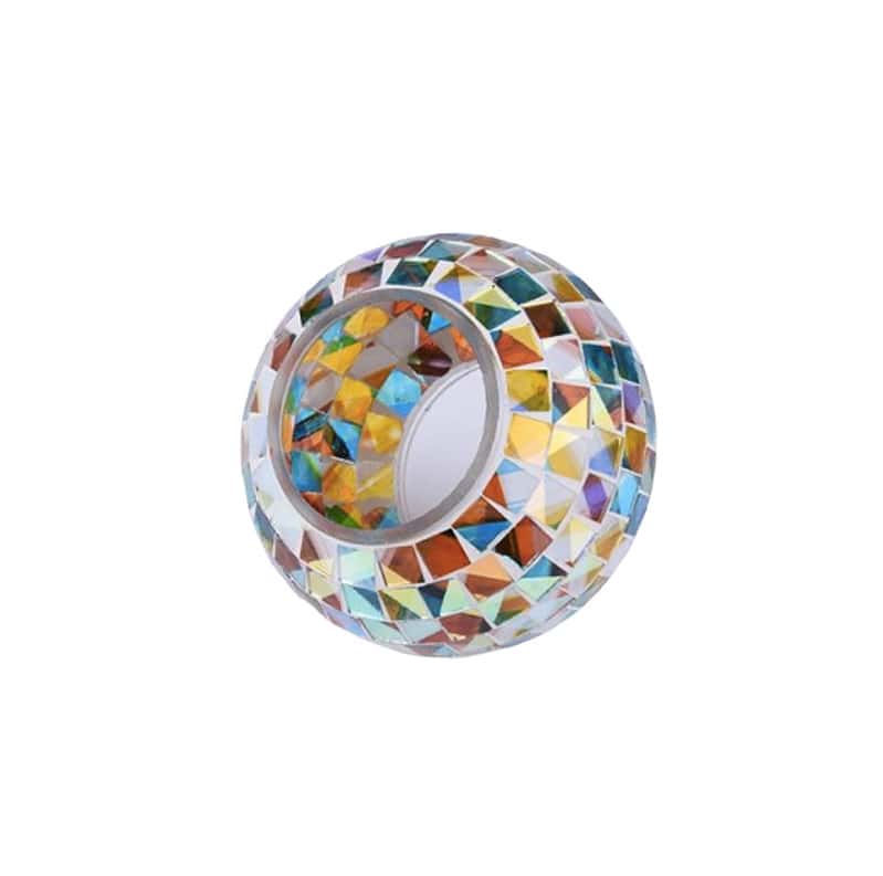 Boule Lumineuse Solaire Jardin En Verre Arc-En-Ciel – Image 5