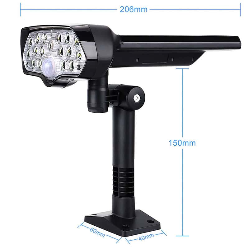 Lampe Solaire Jardin Extérieur Shark Led – Image 5