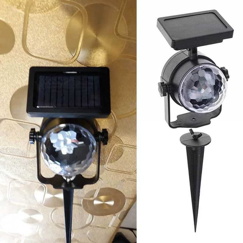 Piquet Solaire Jardin Boule Disco Lumineuse – Image 6