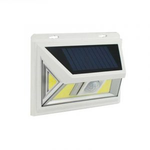 Applique Murale Solaire Blanche 34 Led Cob