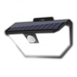 Applique Murale Solaire 48 Led Noire (Pir)