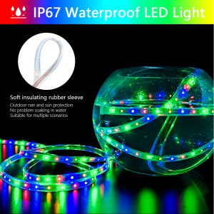 Decoration Solaire "Ruban Led Autocollant" (5/10M)