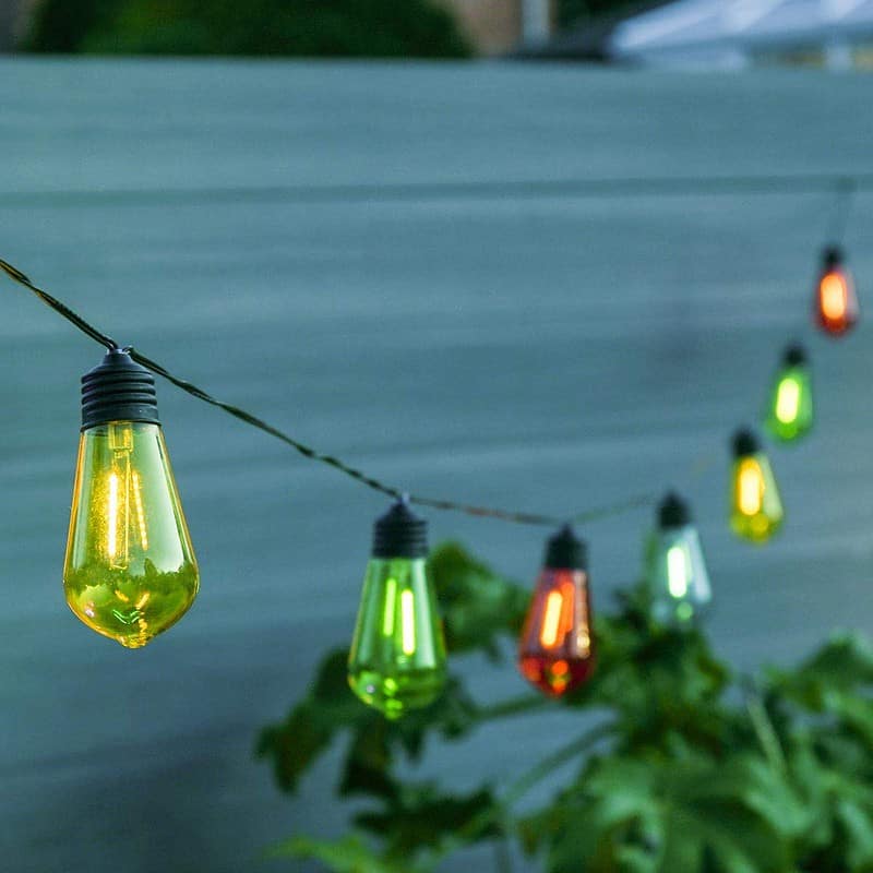 Guirlande Solaire 10 Ampoule Tulipe Led – Image 2