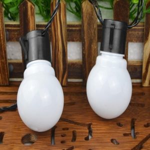 Guirlande Solaire " 20 Ampoule Lumineuses" (Blanc/Claire)