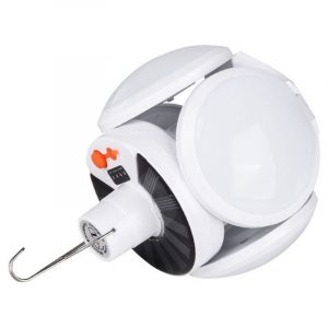 Ampoule Solaire À Suspendre Boule Led Rechargeable
