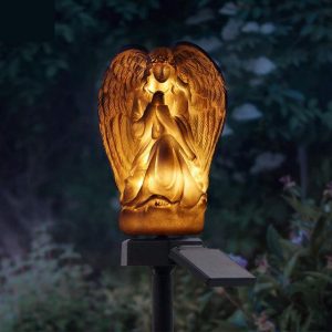 Decoration Solaire Jardin "L'Ange Lumineuse"