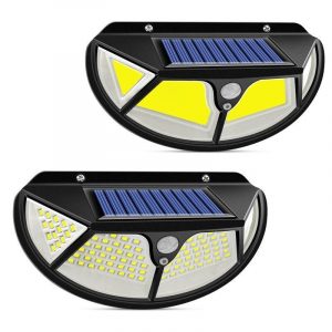 Applique Murale Solaire Cob 122 Led
