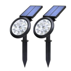 Balise Solaire Extérieure "Spot À Piquet 2En1" (9Led)
