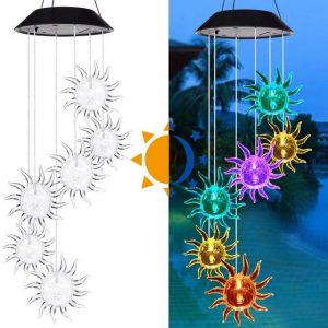 Carillon Solaire "Les Six Tournesols"