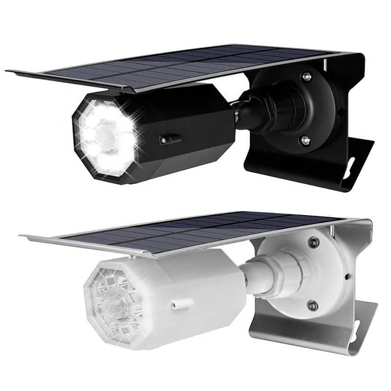 Lampe Solaire Jardin "Projecteur À Détection Mouvement"