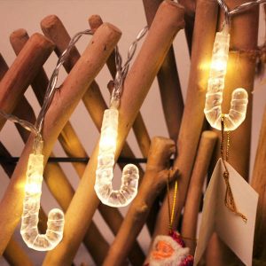 Guirlande Solaire "Sucre D'Orge Lumineux"