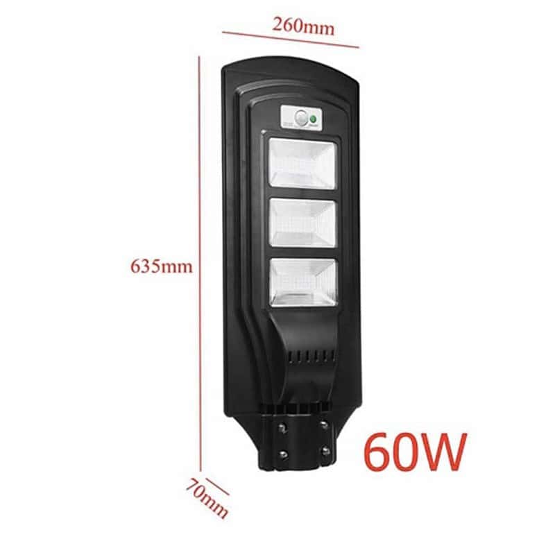 Lampadaire Solaire Triple Spot 20/40/60 Watt – Image 7