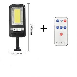 Lampadaire Solaire Mini 100 Led Cob (Télécommande)