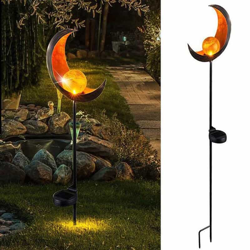 Piquet Solaire Jardin En Croissant De Lune – Image 2