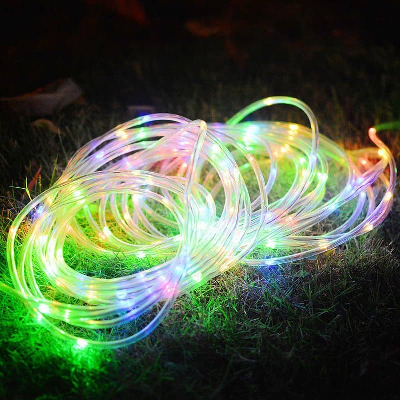 Guirlande Solaire "Tube Lumineux 100 Led 12 Mètres" – Image 14