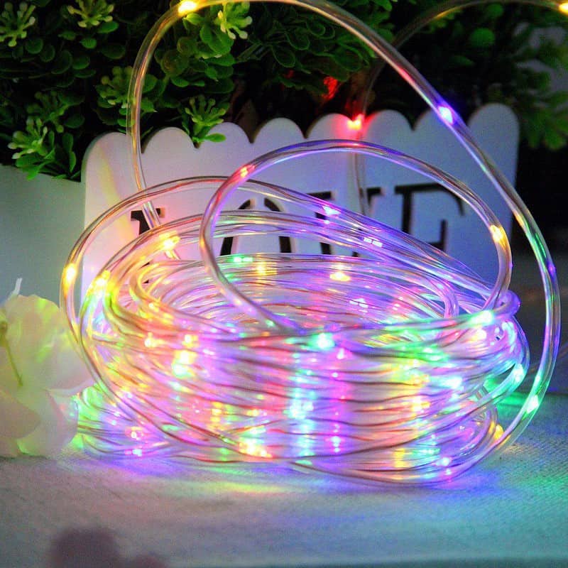 Guirlande Solaire "Tube Lumineux 100 Led 12 Mètres" – Image 15