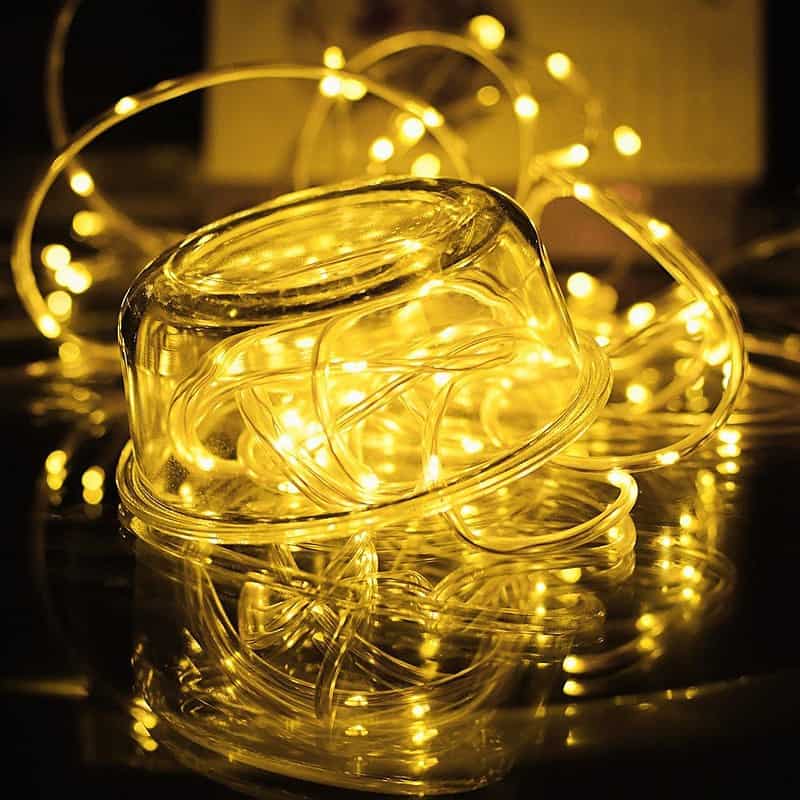 Guirlande Solaire "Tube Lumineux 100 Led 12 Mètres" – Image 2