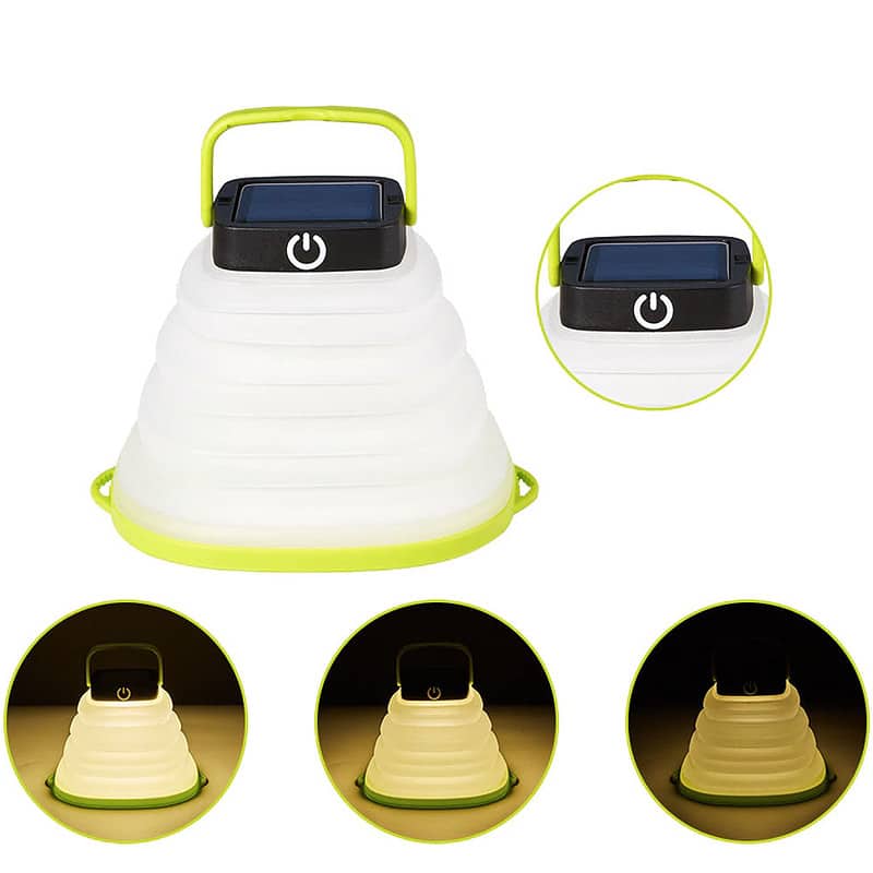 Lampe Solaire Camping Mini Lampe Torche – Image 3