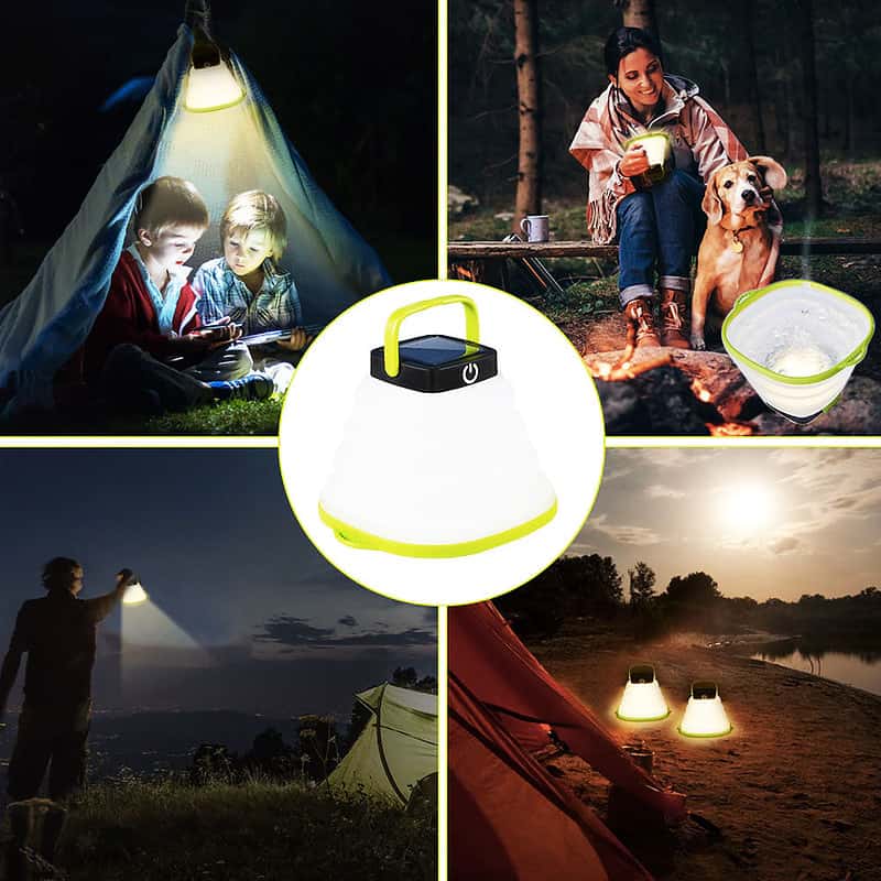 Lampe Solaire Camping Mini Lampe Torche – Image 6