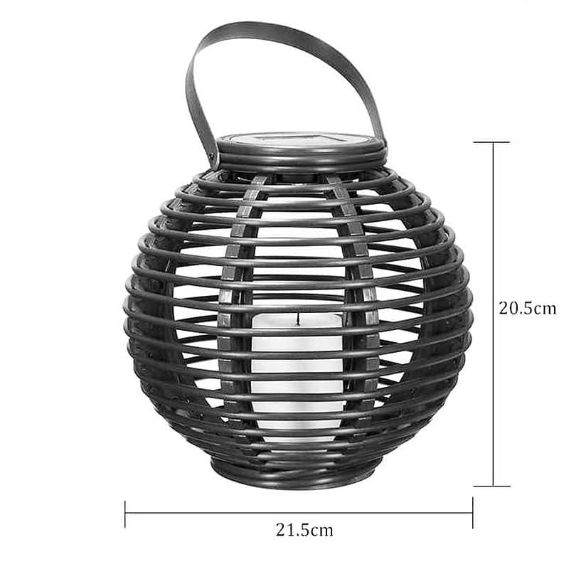 Lanterne Solaire À Suspendre "Bougie De Balade" (2 Pcs) – Image 6