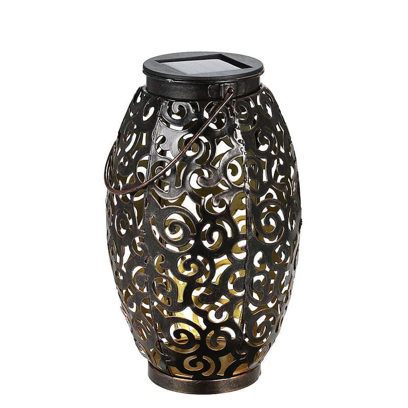 Lanterne Solaire Marocaine "Rubis De Nuage" – Image 7