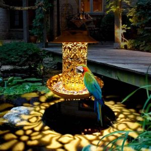 Lanterne Solaire "Mangeoire Pour Oiseaux"