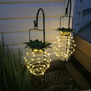Lanterne Solaire "Lumières D'Ananas"