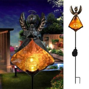Piquet Solaire Jardin "L'Ange De Feu"