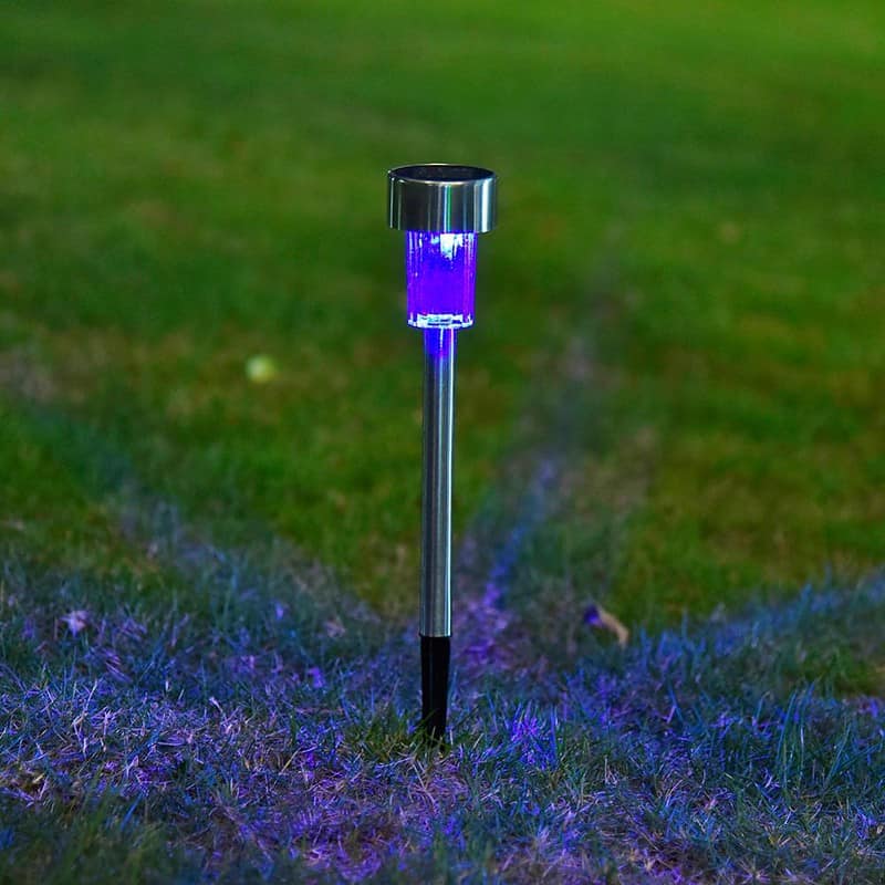 Balise Solaire Extérieure "10 Pièces Multicolore Inox" – Image 11
