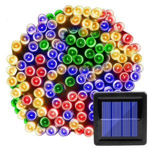 Guirlande Solaire Lumière De Fée Multicolore