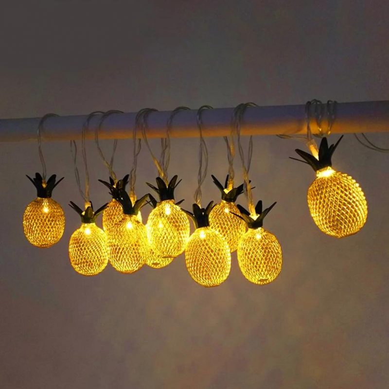 Guirlande Solaire Ananas Lumineux 20 Pièces – Image 10