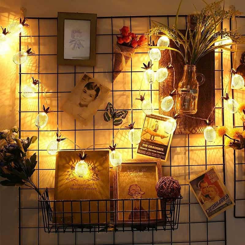 Guirlande Solaire Ananas Lumineux 10 Pièces – Image 5